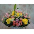 山口県大島郡周防大島町フラワー＆グリーン藤屋の花　アレンジメントの中にプチブーケ☆